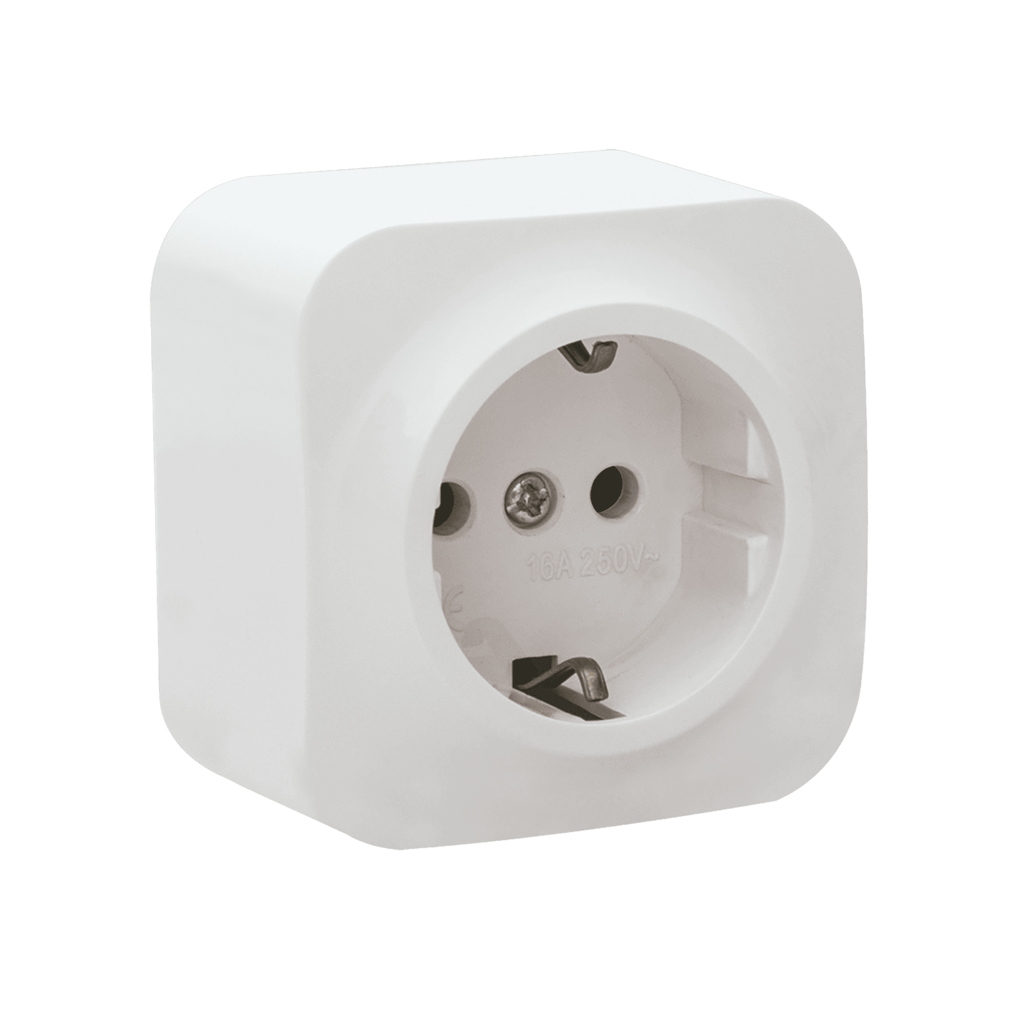 TOMADA TIPO SCHUKO 2P+T ATLÂNTICO 16A COM OBTURADORES