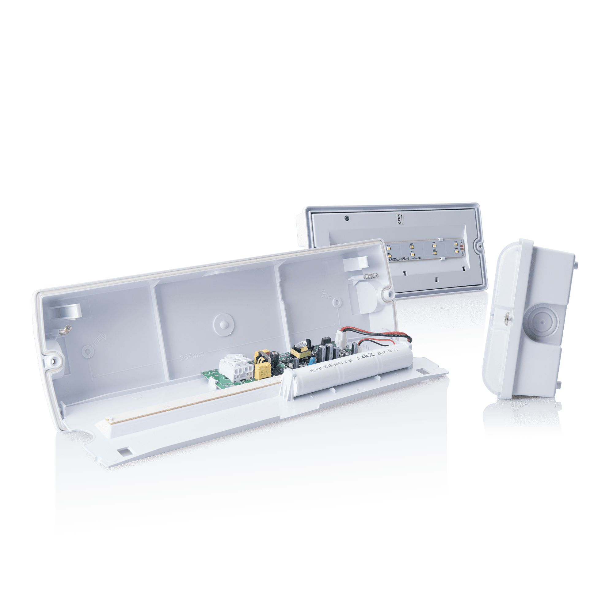 ARMADURA DE EMERGÊNCIA GMERG 3W M/NM IP65