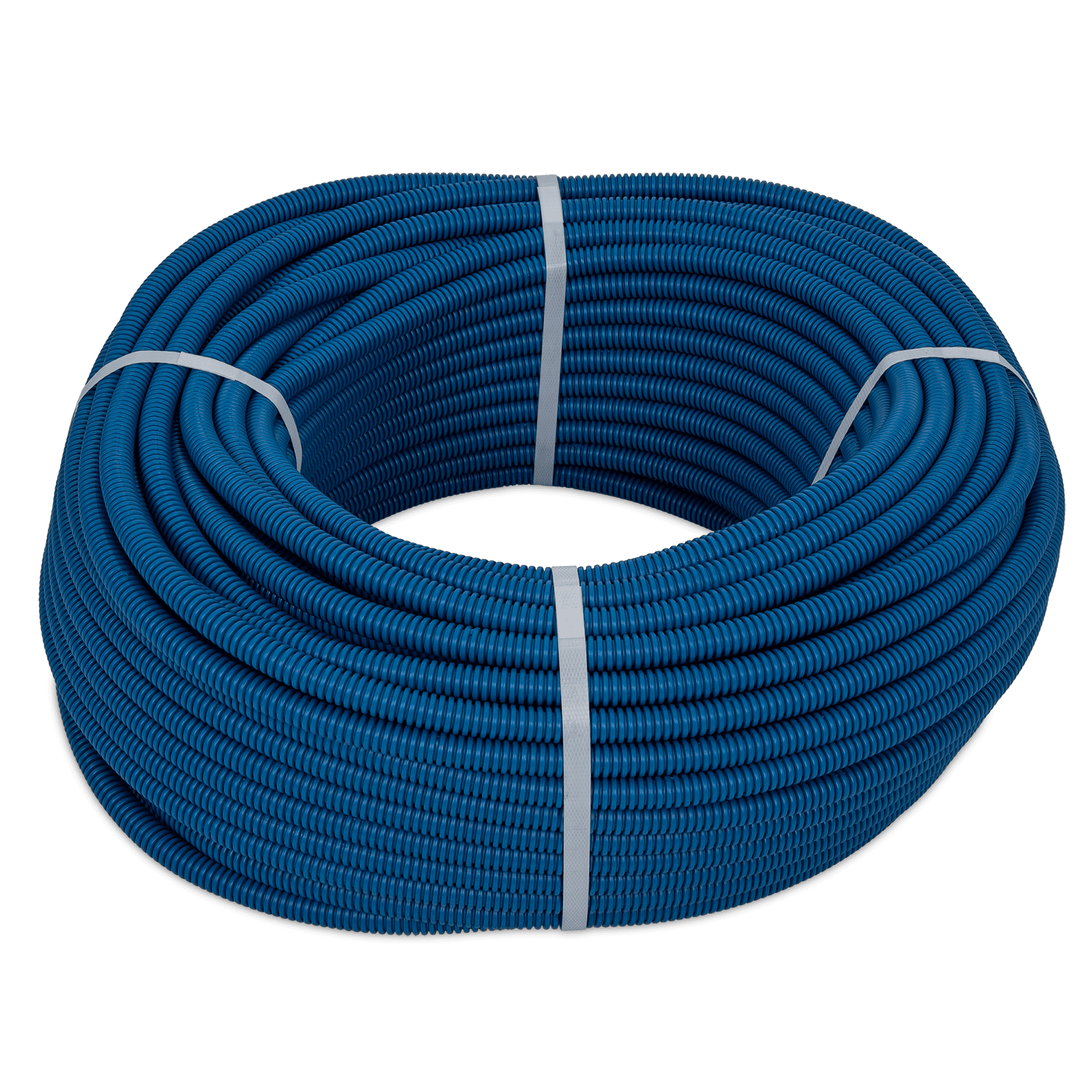 TUBO ANELADO COM GUIA AZUL
