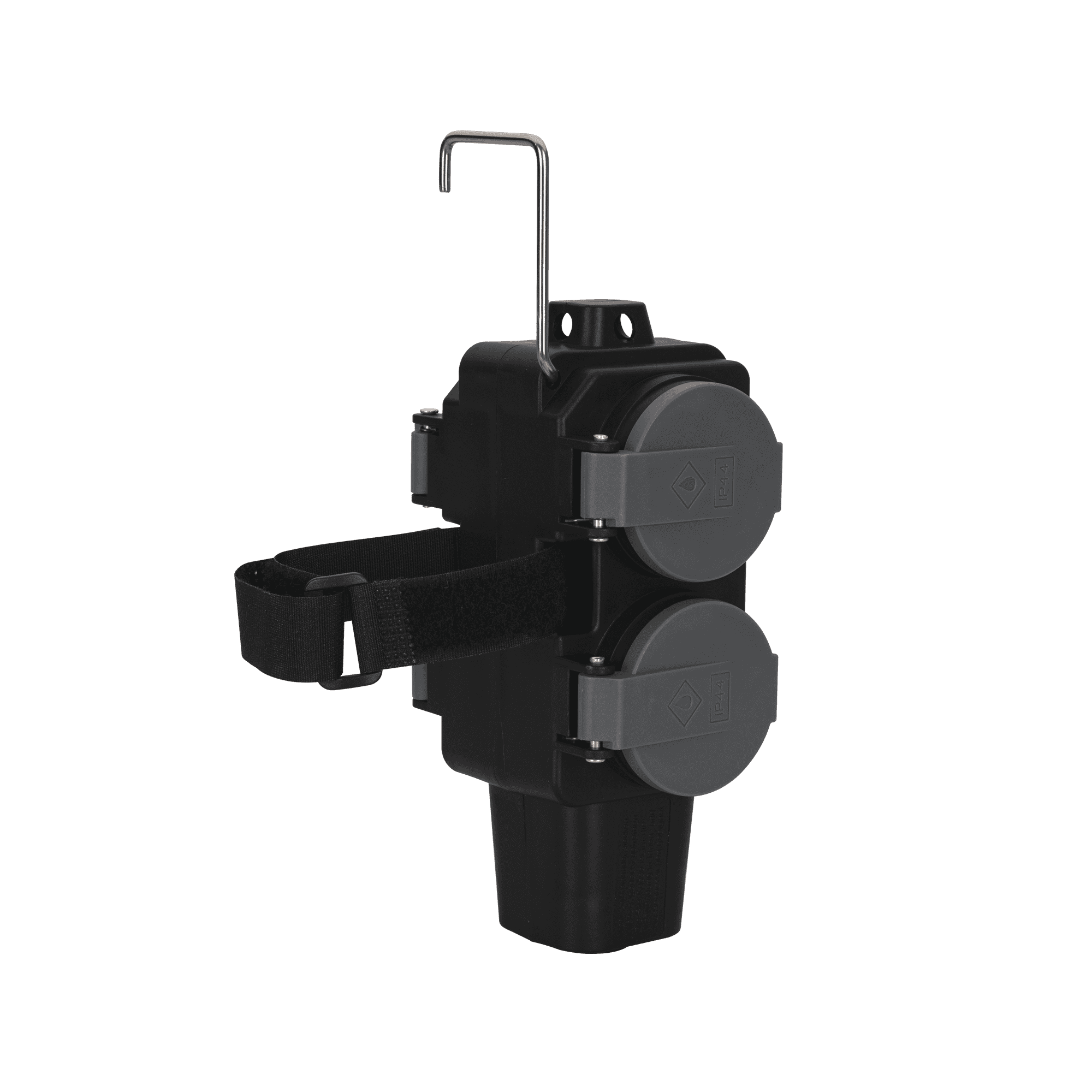 ADAPTADOR DE 4 TOMADAS COM PENDURADOR 4 X 2P + T | IP44
