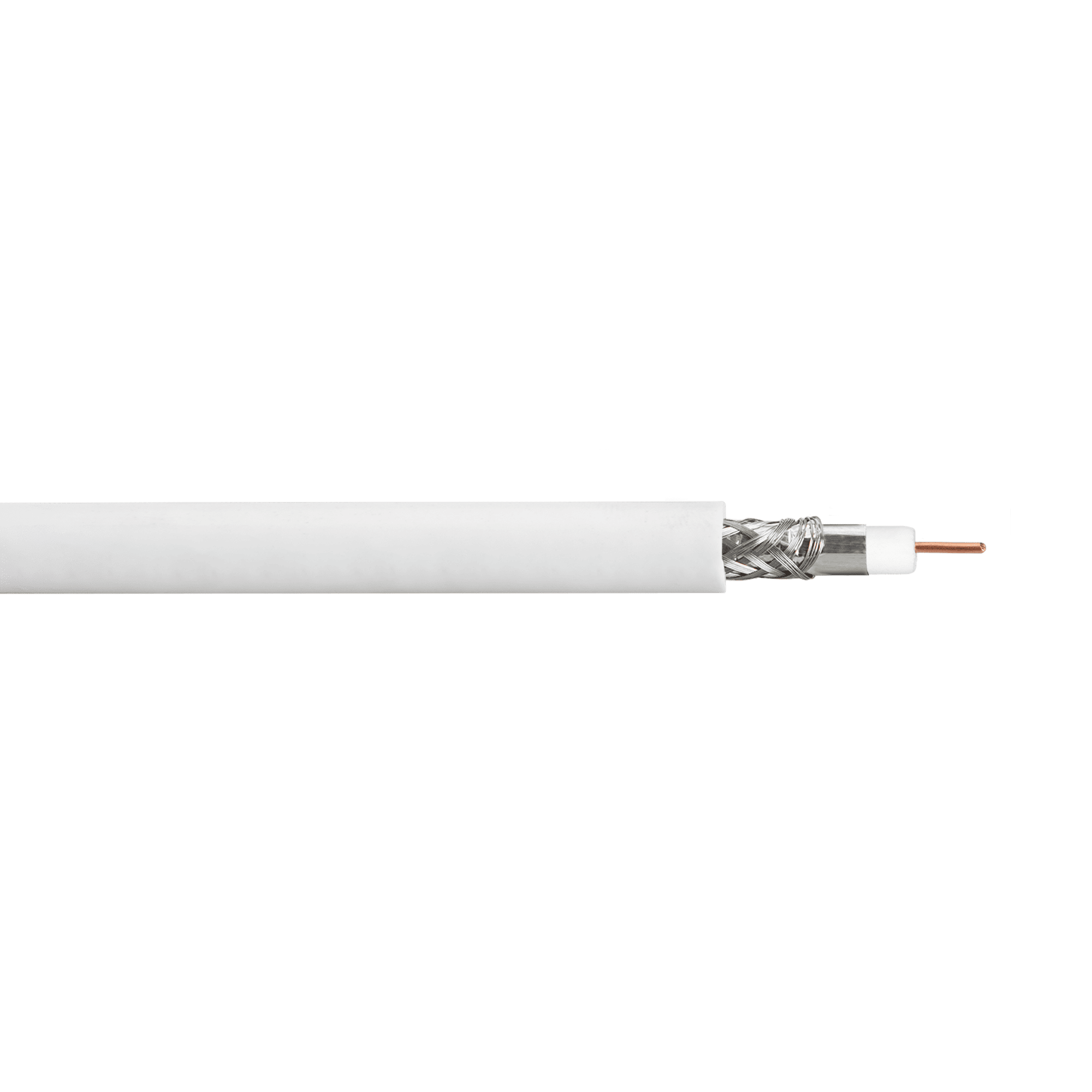CABO RG6 COAXIAL CCS PVC 750 O - BOBINA 100M
