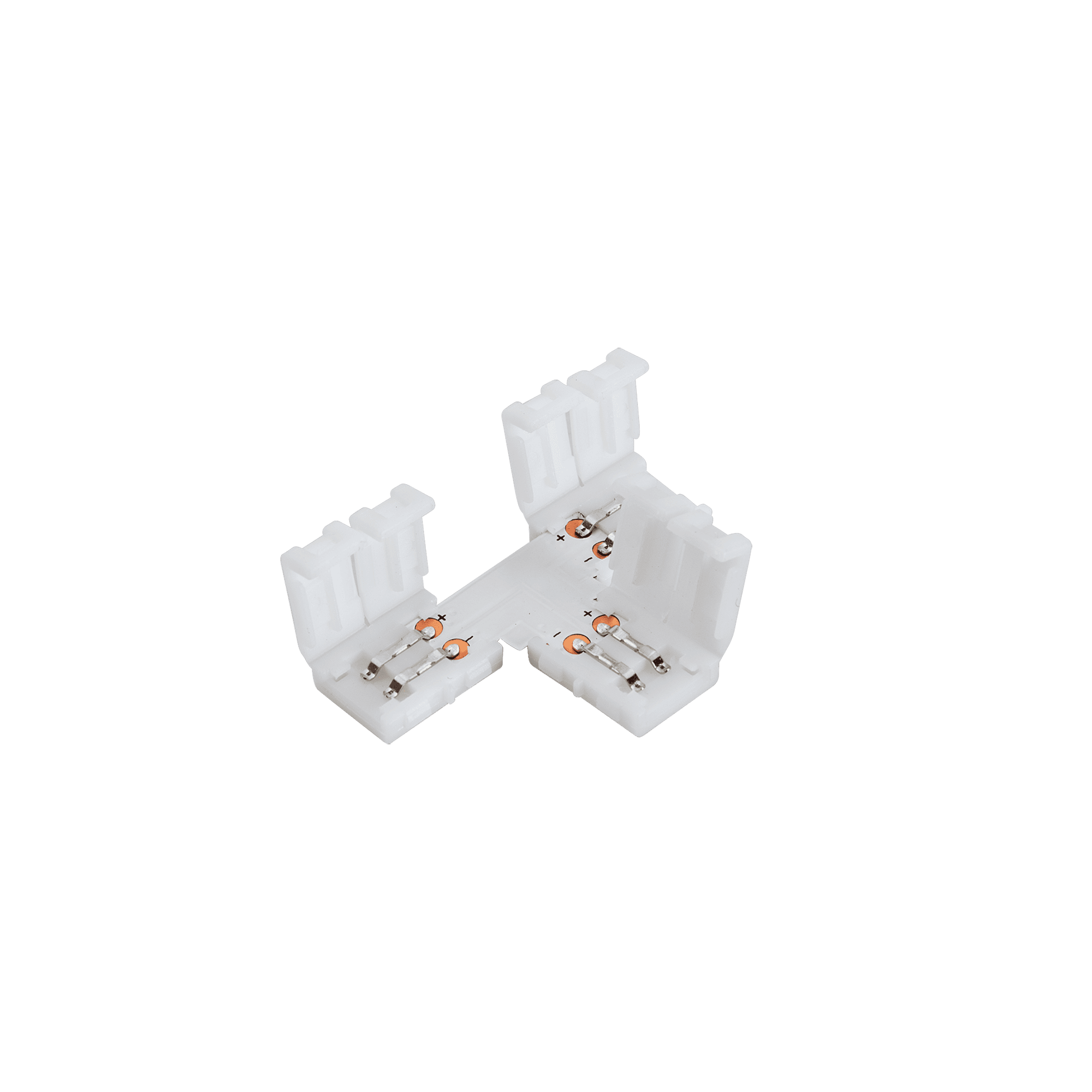 CONECTOR CLIP T 2 PINOS PARA FITA LED 10MM 12V/24V