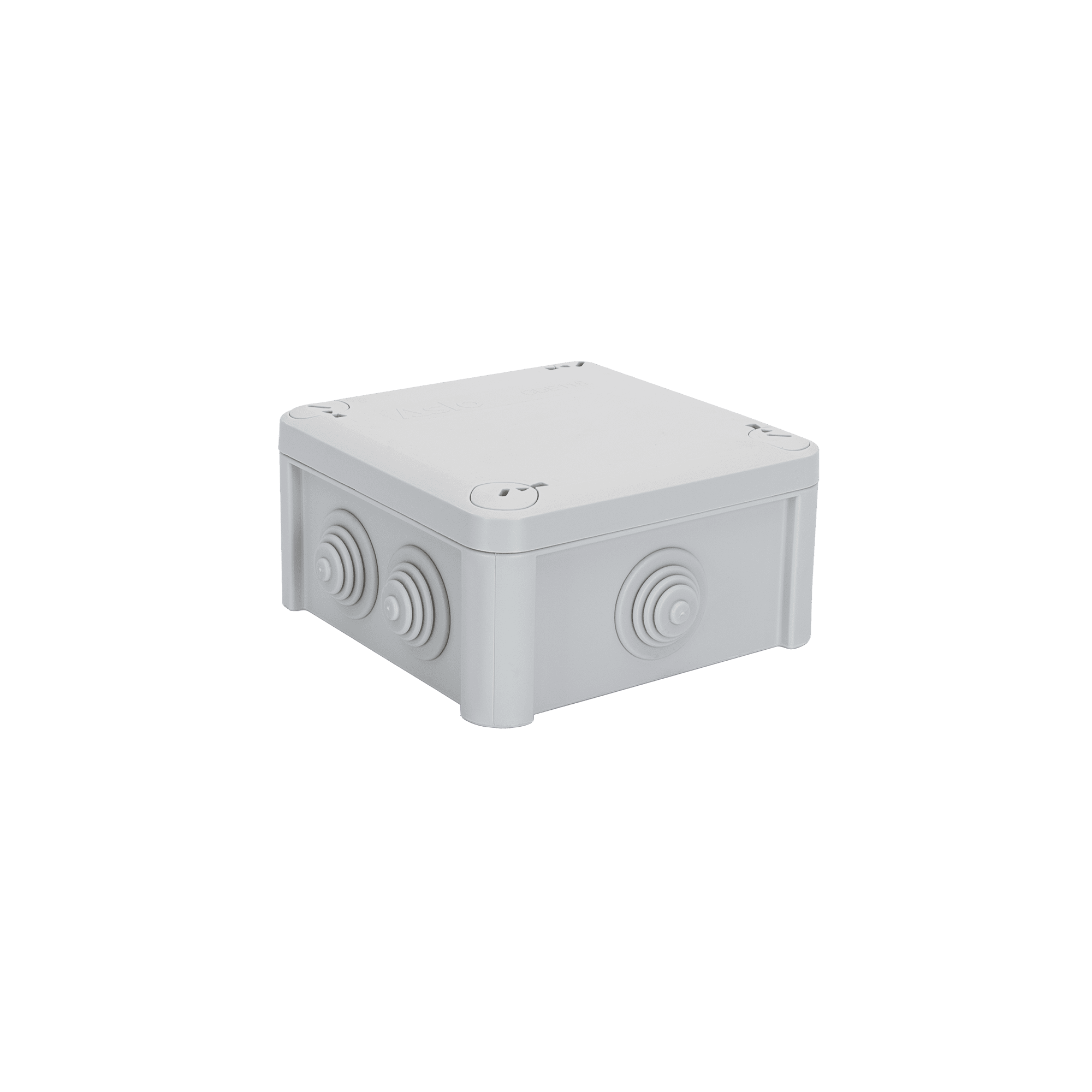 CAIXA DERIVAÇÃO ESTANQUE IP66 COM BOQUILHA 115X115X60MM