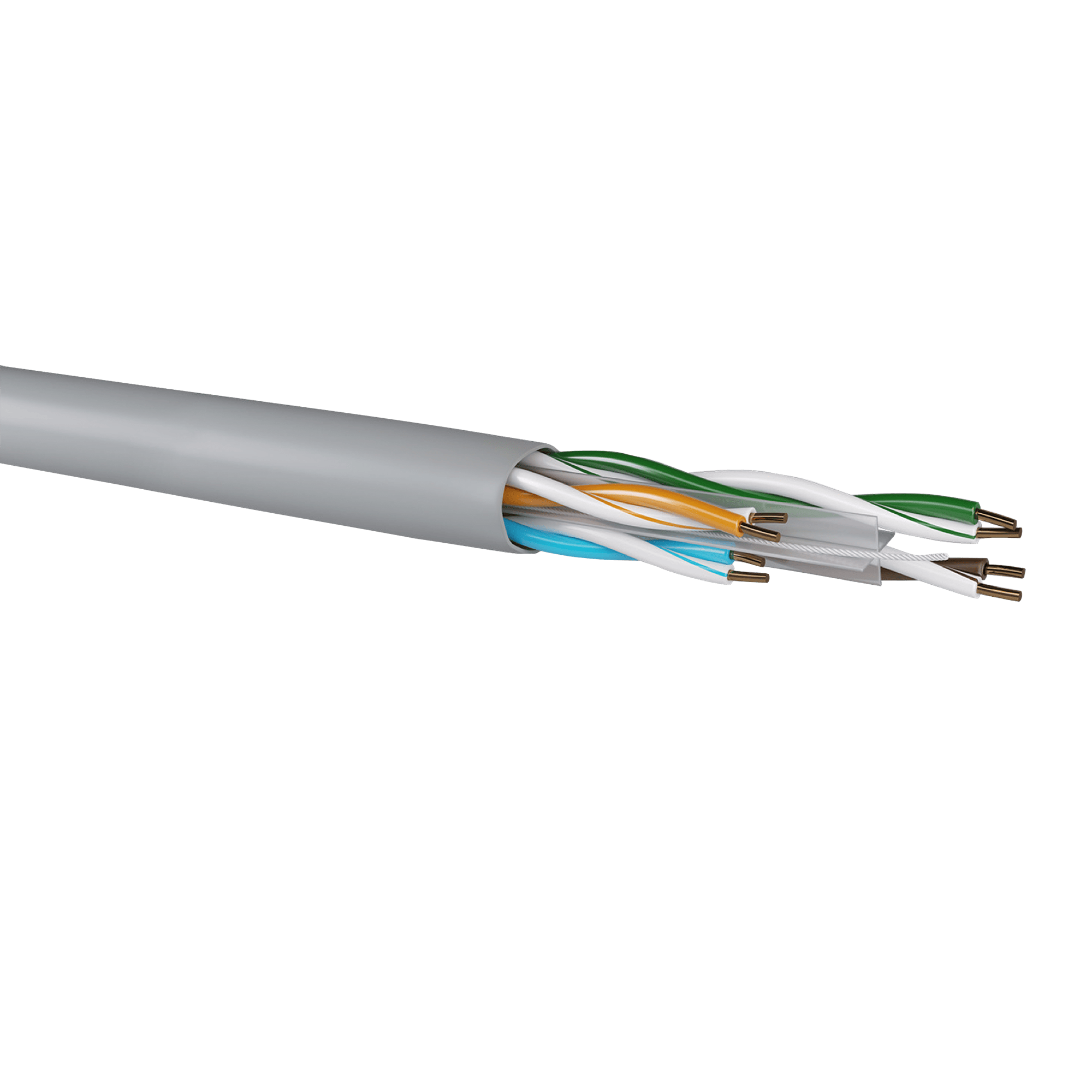 CABO U/UTP 23AWG CAT6 CU PVC ECA