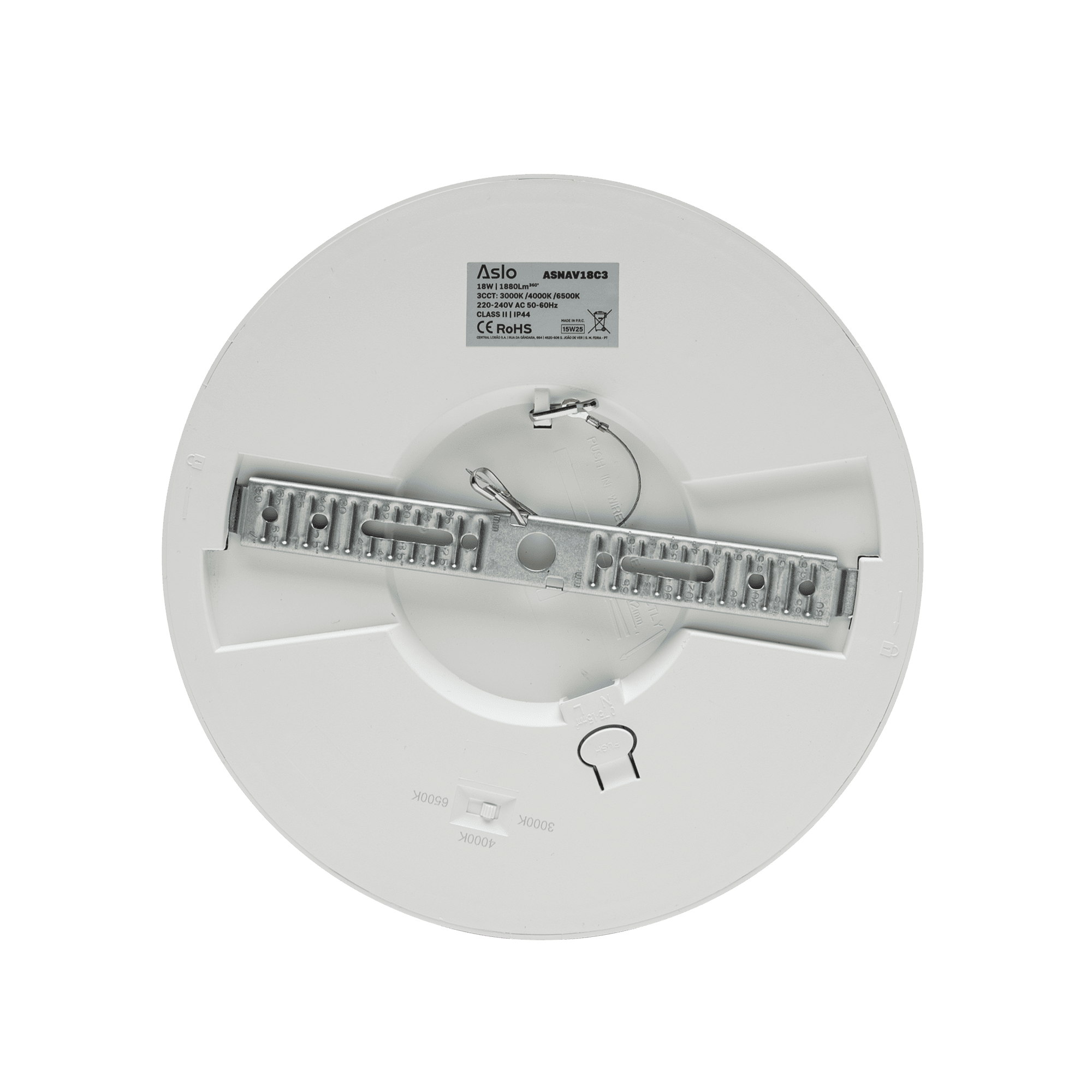 ADJUSTABLE ROUND PANEL LIGHT 3-CCT                                                                                      