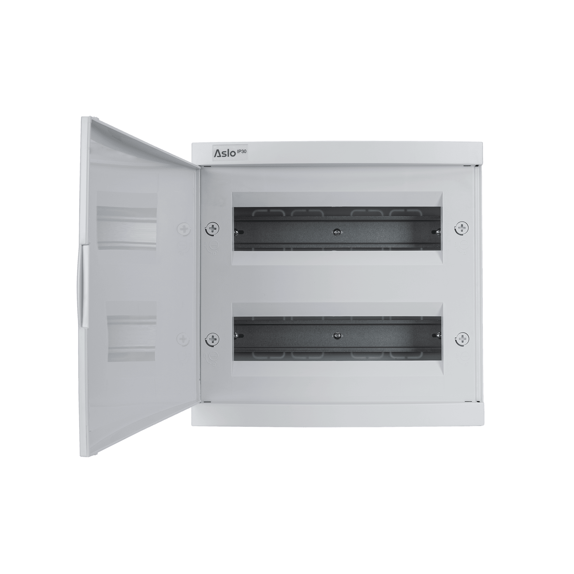 QUADRO DISTRIBUIÇÃO SALIENTE COM PORTA OPACA 294X109MM 24 MÓDULOS