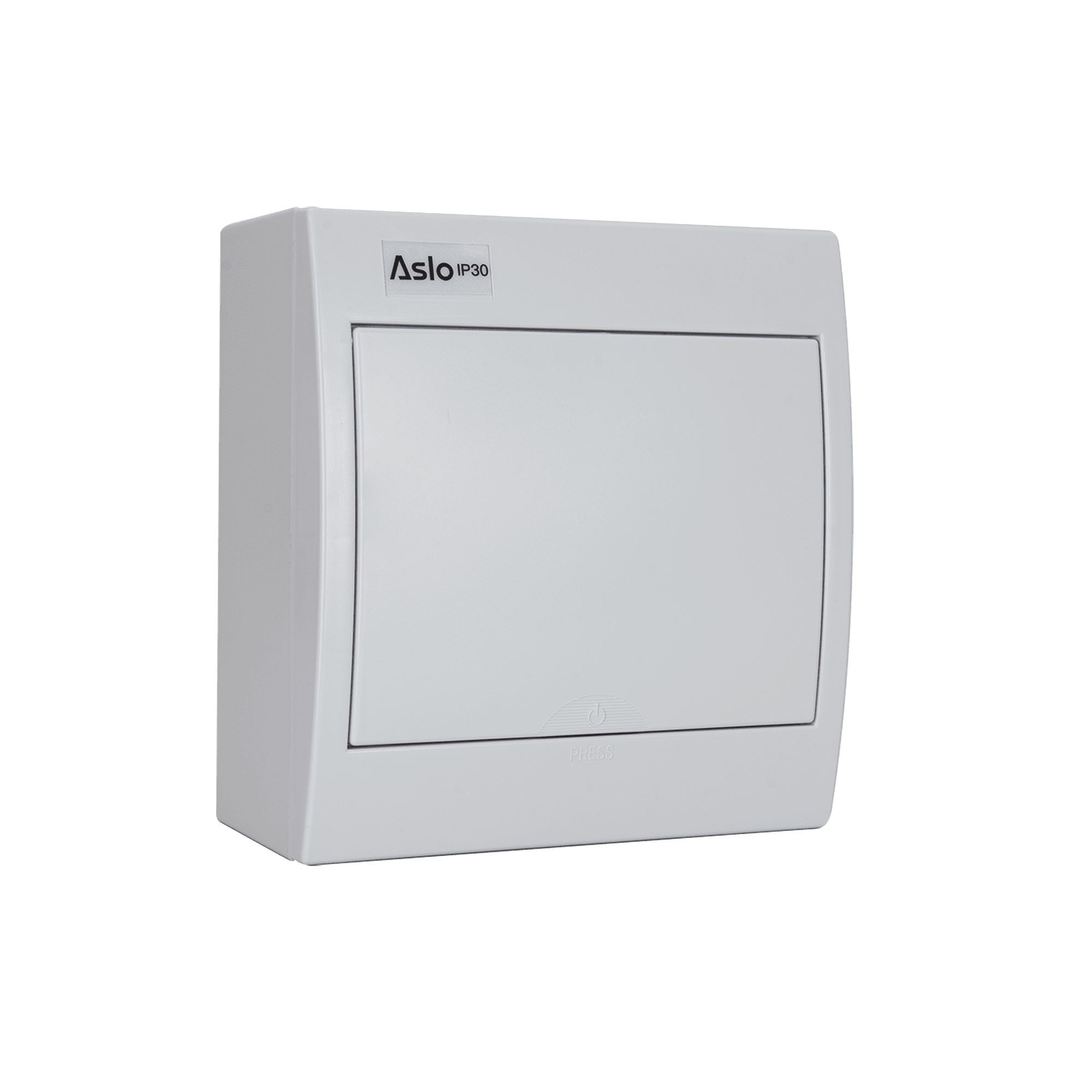 QUADRO DISTRIBUIÇÃO SALIENTE COM PORTA OPACA 204X102MM 12 MÓDULOS