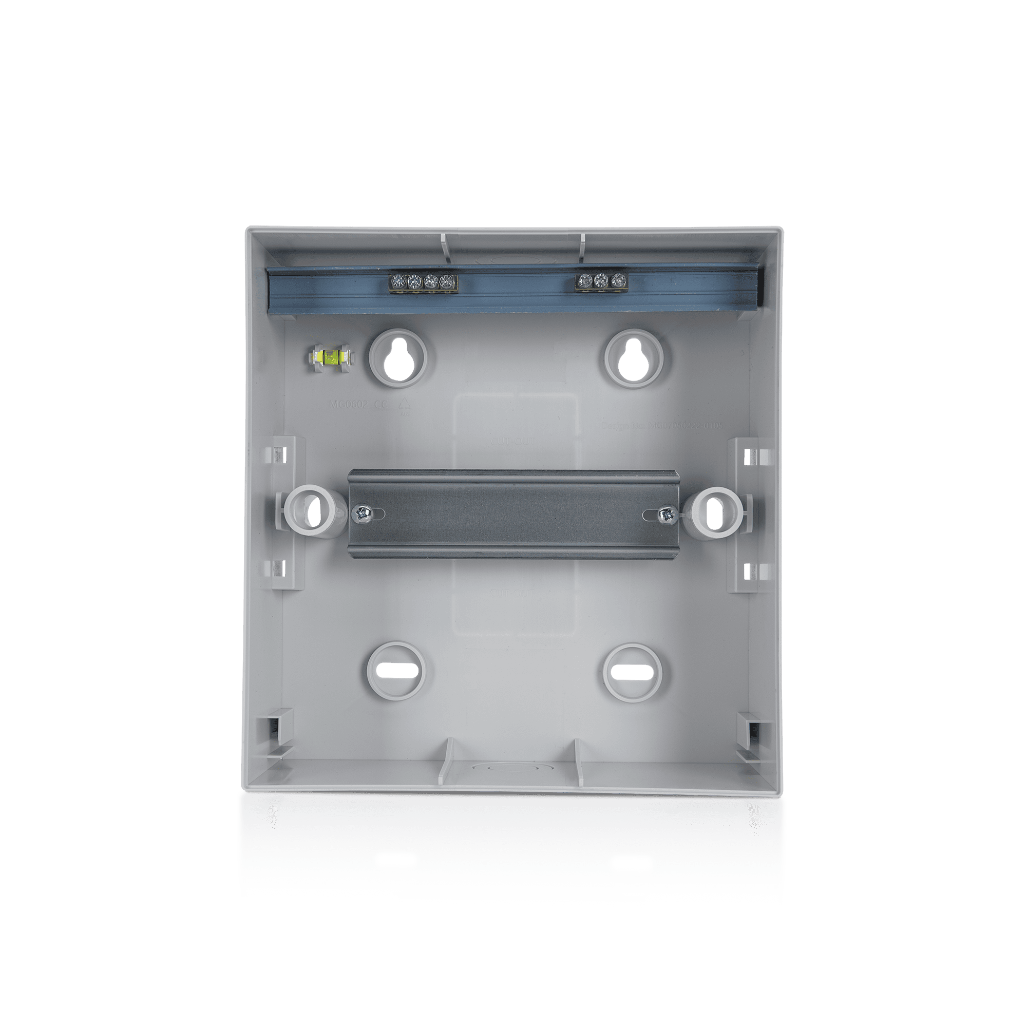 QUADRO DE DISTRIBUIÇÃO SALIENTE COM PORTA TRANSPARENTE VERTICAL 12 MÓDULOS