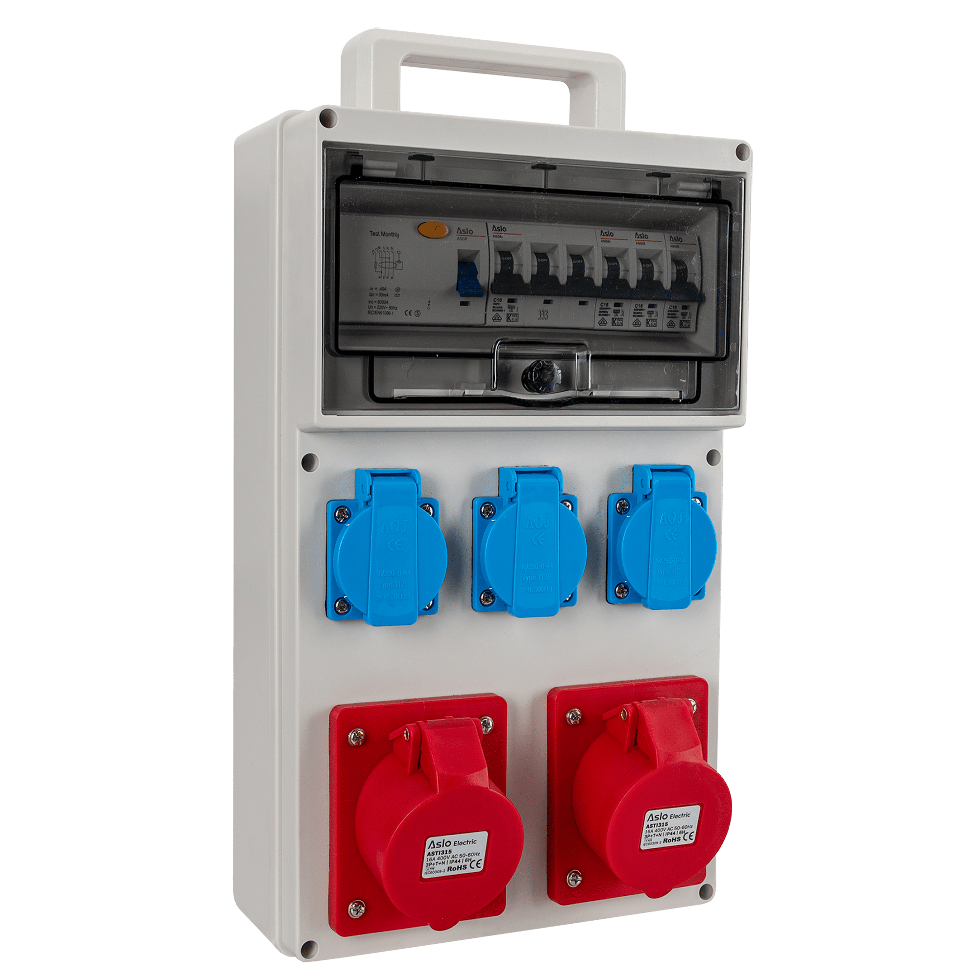 QUADRO DE OBRAS EQUIPADO 10M L219XA408XP105 IP44