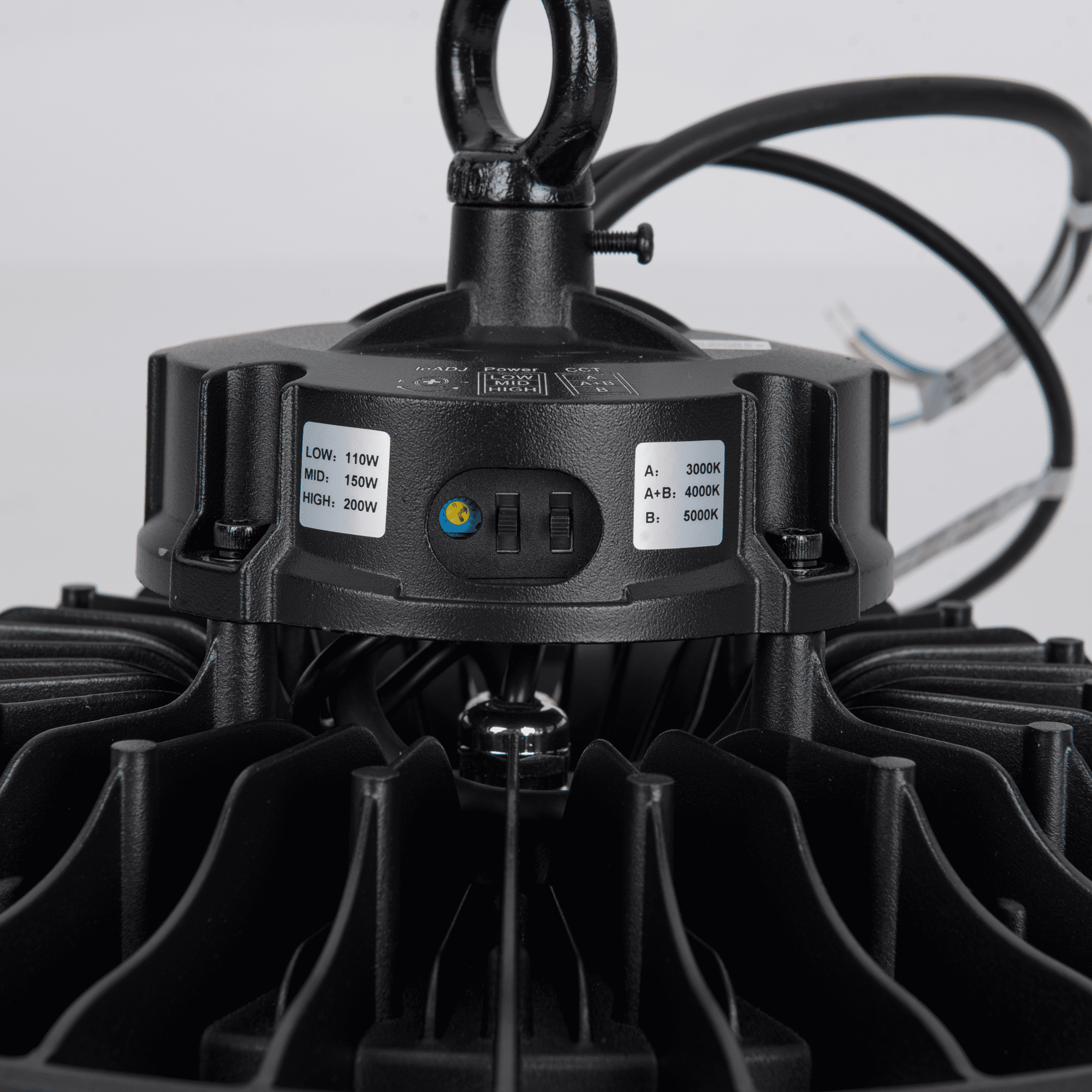 CAMPÂNULA INDUSTRIAL LED 110-150-200W 3-CCT IP65