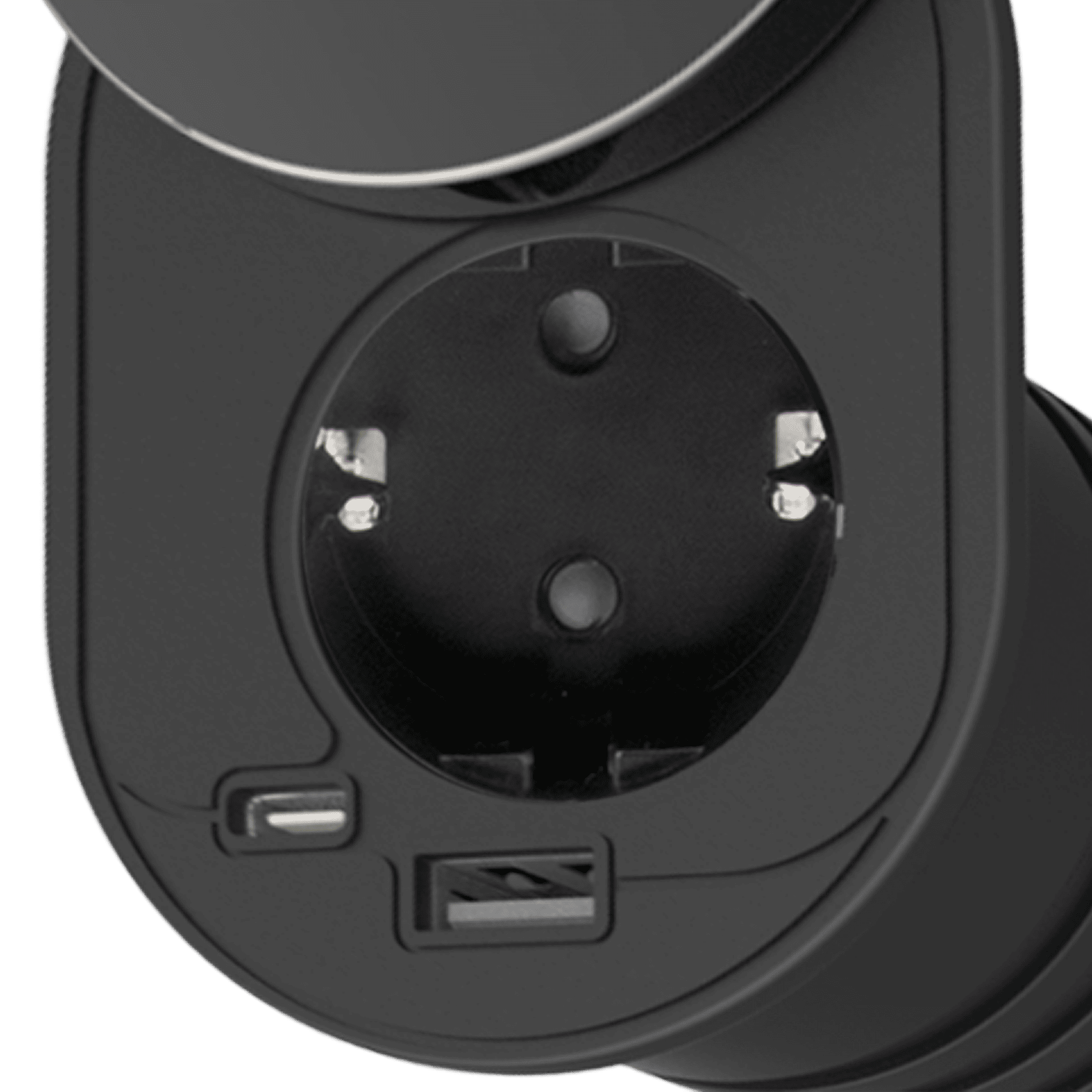TOMADA SECRETARIA COM TAMPA DESLIZANTE 2P+T 16A/USB A+C