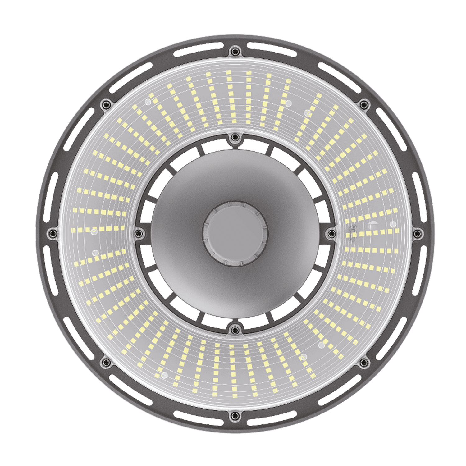 CAMPÂNULA INDUSTRIAL LED 4000K IP65 CINZENTO