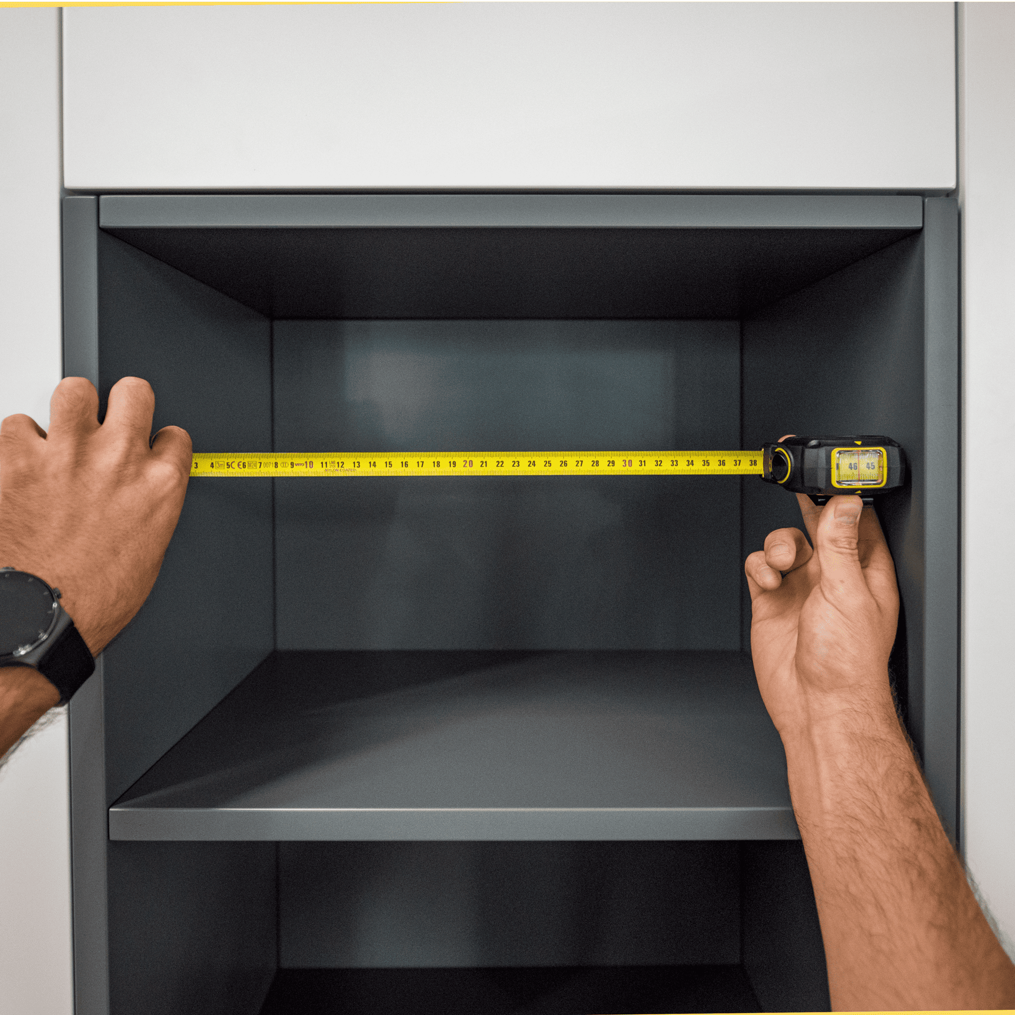 FITA MÉTRICA COM JANELA 16MMX3M                                                                                         