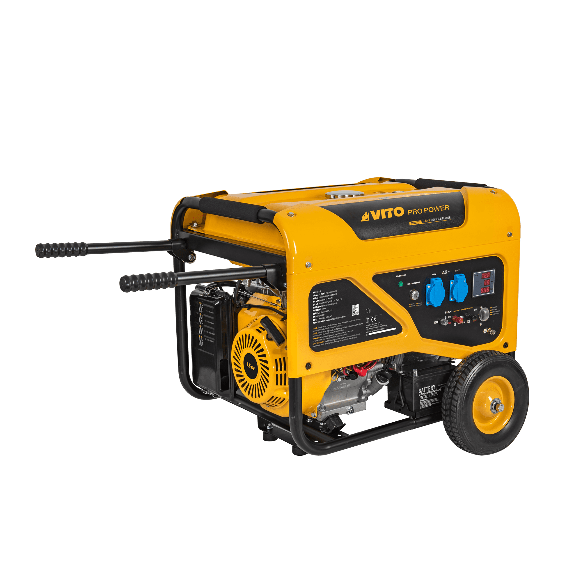 vig8rl-8kva-generator-with-electric-start-wheels-and-handle-vito