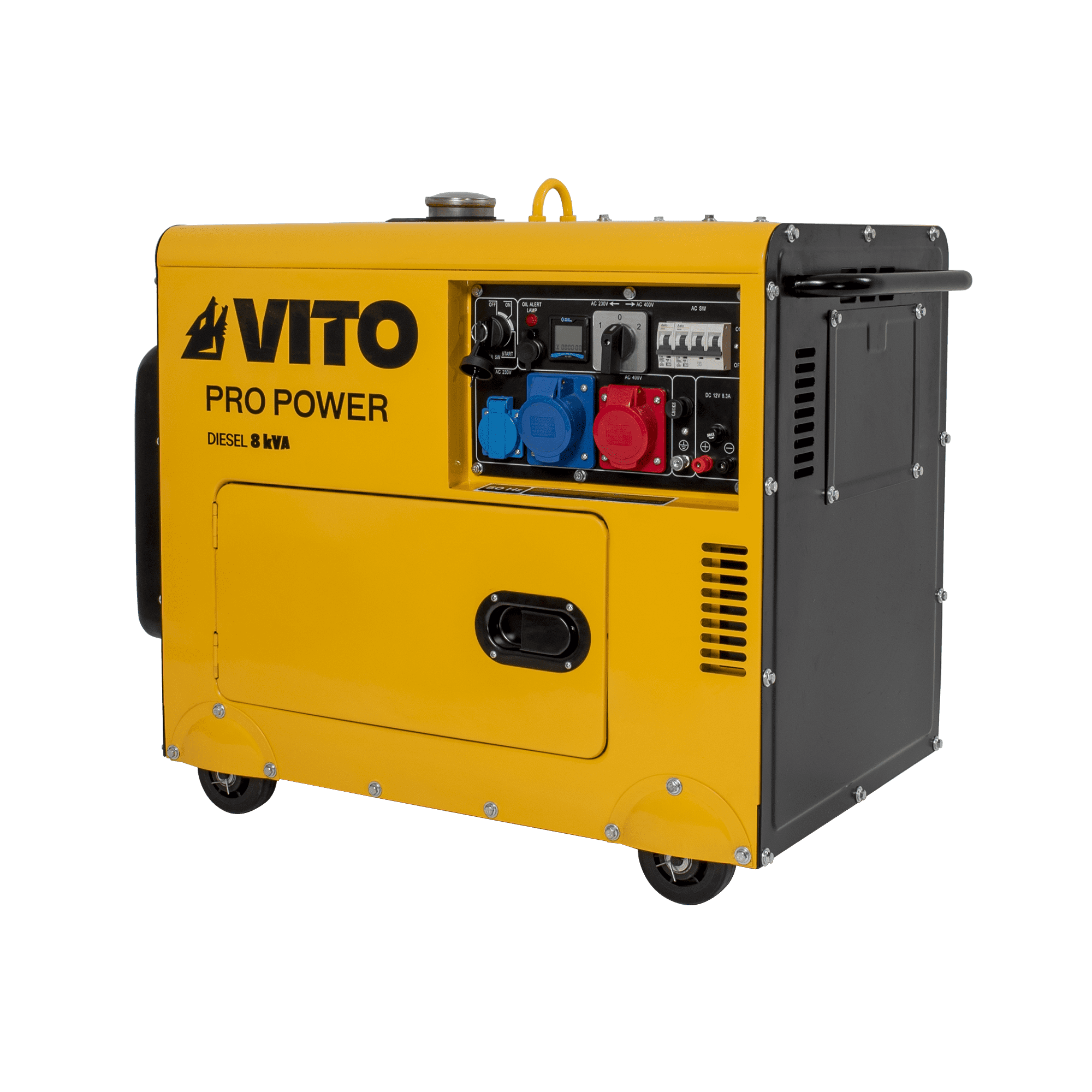 GENERADOR DIESEL TRIFÁSICO SILENCIOSO 8 KVA                                                         