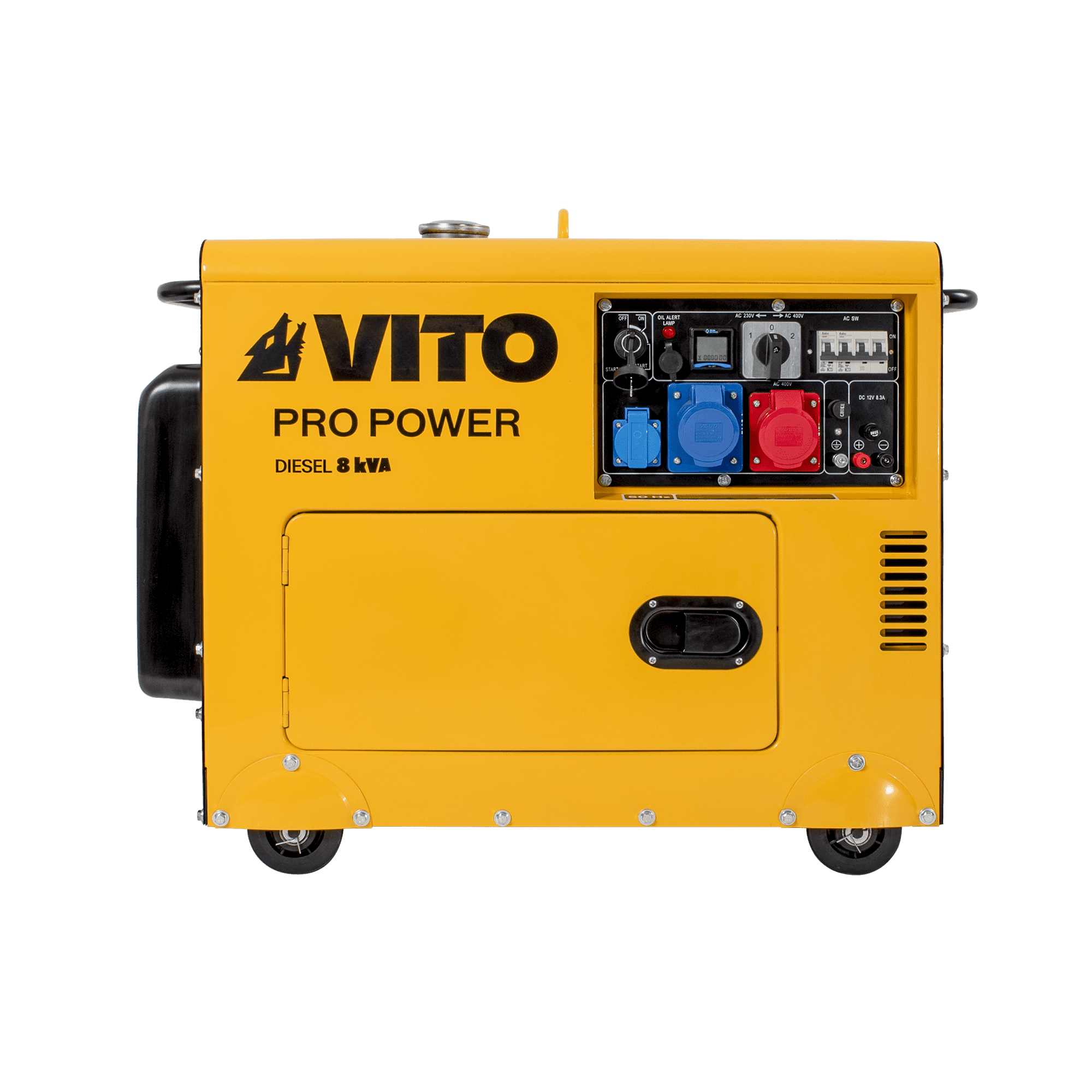GENERADOR DIESEL TRIFÁSICO SILENCIOSO 8 KVA                                                         