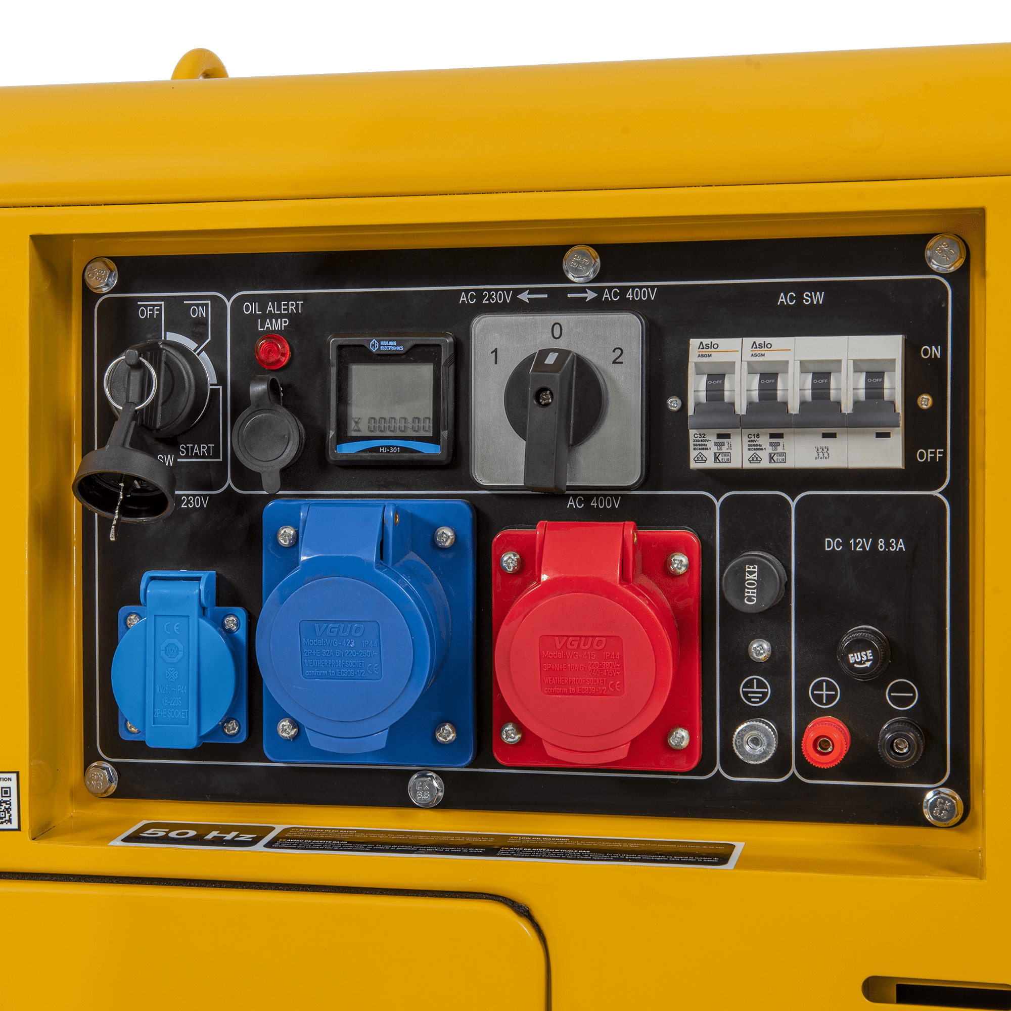 GENERADOR DIESEL TRIFÁSICO SILENCIOSO 8 KVA                                                         