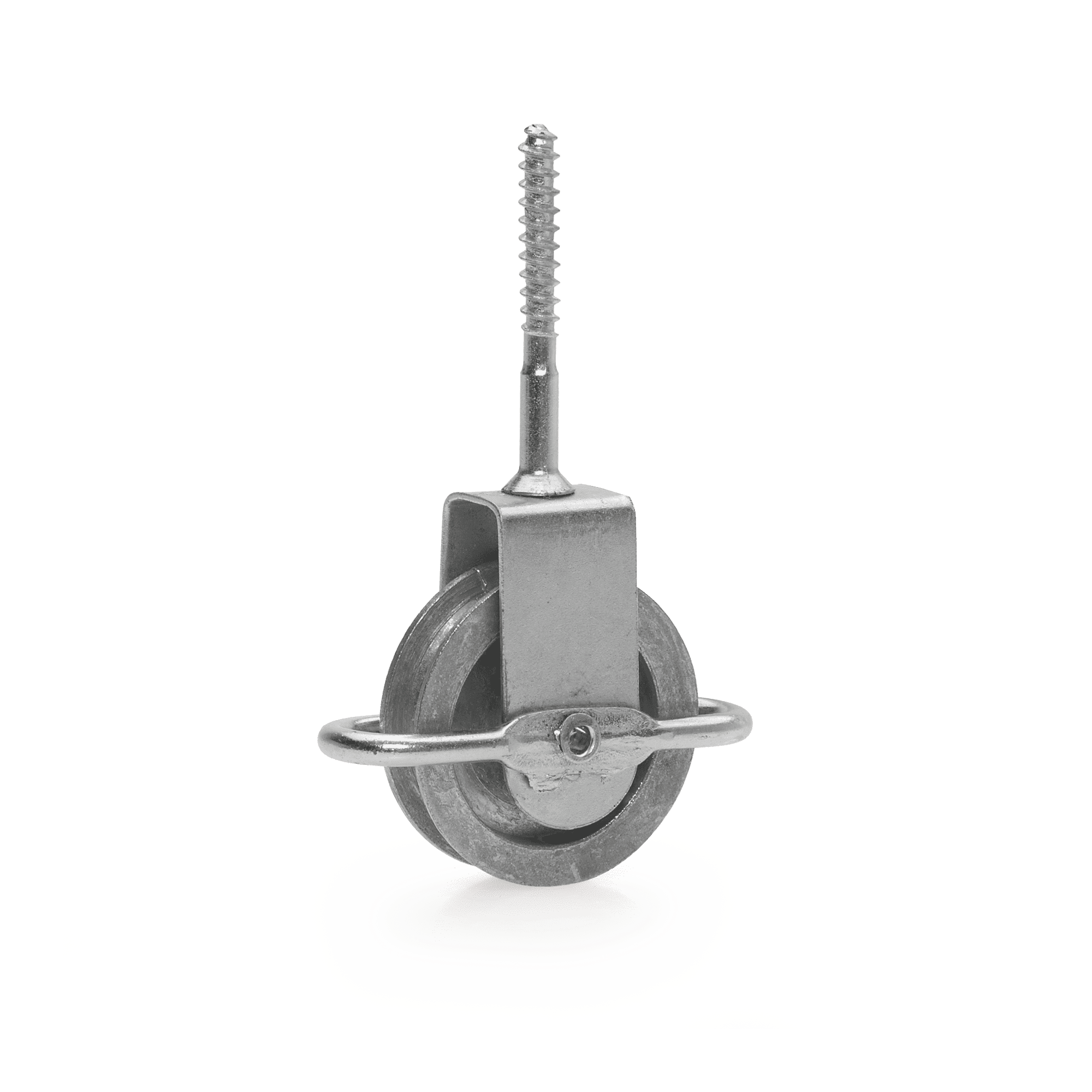 Poulie à Vis Simple Bulk Hardware - Pour Corde à Linge Ou Usage Extérieur