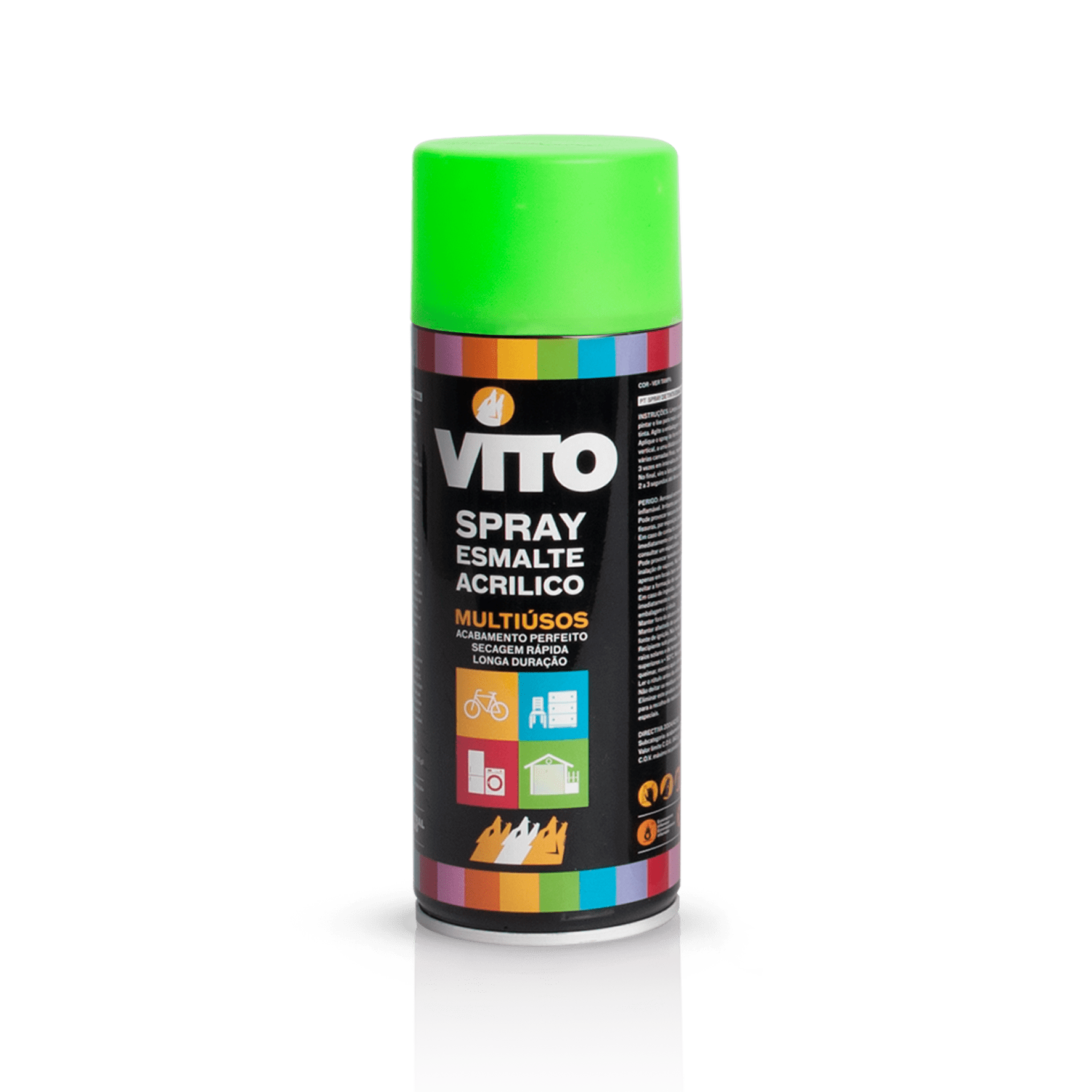 TINTA ACRÍLICA EM SPRAY - FLUORESCENTE